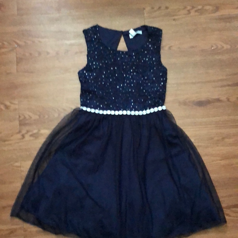 Speechless Navy Blue sleeveless Dress​